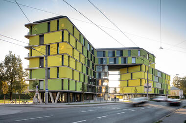 Gallery of Stadt Park Lehen Residential Building / Martin Oberascher & Partner Architekten ZT GmbH + PLOV ZT GmbH  - 1
