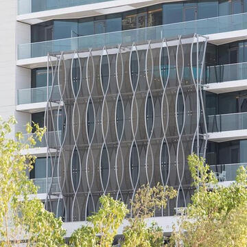 Wire Mesh Facade - Onda from Fratelli Mariani 