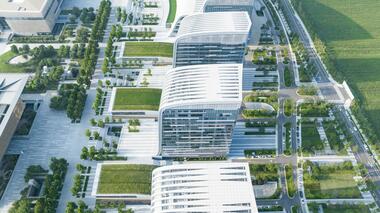 Gallery of Jining Cultural Industry Park / Laguarda.Low Architects  - 15