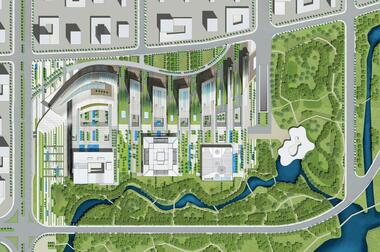 Gallery of Jining Cultural Industry Park / Laguarda.Low Architects  - 26