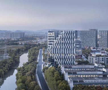 Gallery of Hangzhou DEEP BLUE Office Building / GLA Design  - 1