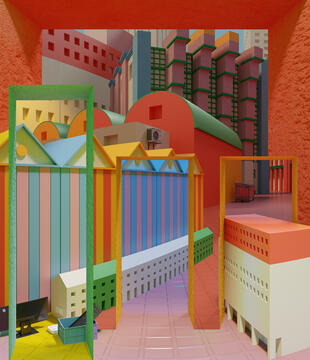Space Popular adapta los conceptos de urbanismo de Aldo Rossi a los reinos virtuales del metaverso