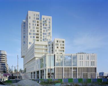 Bruneseau B1A4 社会住房/ TCAU / Tania Concko architects urbanists