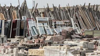Qual é o custo de reciclar materiais de construção?