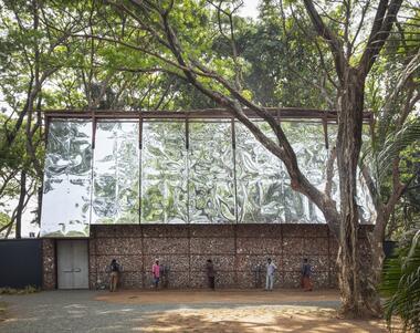 The Container, Kochi Muziris Biennale 2023 / Samira Rathod Design Atelier