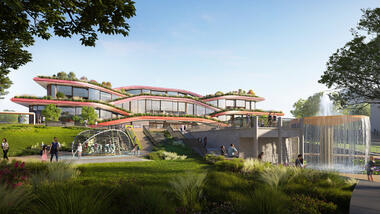 Heatherwick Studio Unveils the Design for a New Community Library in Columbia, United States