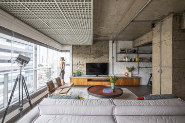 Galería de Apartamentos brasileños: 10 proyectos con instalaciones a la vista  - 15