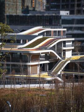 Gallery of Student Community Center at Yangtze Delta Region Institute / TJAD Time & Space Architecture Studio  - 12