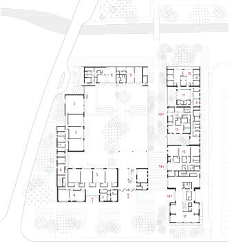 Galería de Centro Cultural, Educativo y Escuela / Marjan Hessamfar & Joe Vérons Architectes  - 13