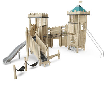 Galeria de Juegos infantiles de madera Robinia KOMPAN® - 8