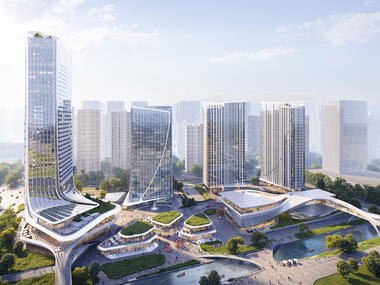 画廊  UNStudio 公布‘南京全新人本综合发展项目’方案，一站式目的地  - 1