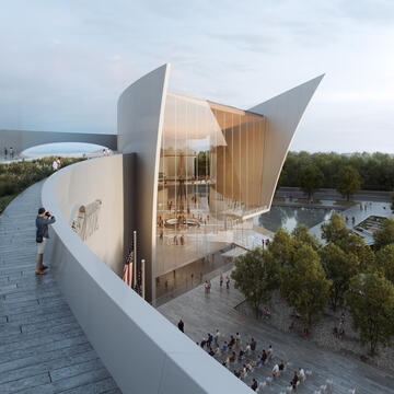 Perkins&Will entre los finalistas para el diseño del museo de la Marina de los Estados Unidos, junto con BIG, Gehry Partners, DLR Group y Quinn Evans