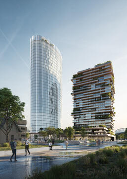 Mario Cucinella Architects赢‘重塑维也纳天际线’竞赛