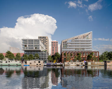 Mecanoo presenta el nuevo distrito de diseño de Amstel en Ámsterdam