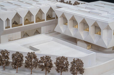 David Adjaye 公布印度最大艺术和文化中心方案，在威尼斯建筑双年展上