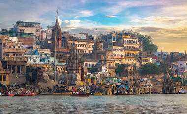 Ghats de Varanasi: as paisagens ribeirinhas adaptáveis da Índia