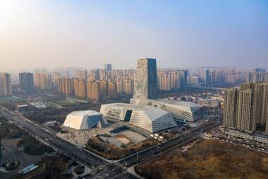 Centro provincial de cultura y arte de Shandong / architecturestudio