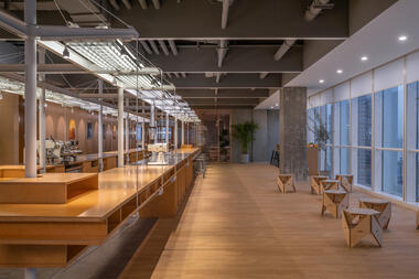 Saturnbird Coffee's Shanghai Office / SpaceStation