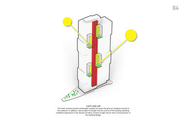 Gallery of Alcove Residential Tower / Goettsch Partners  - 28