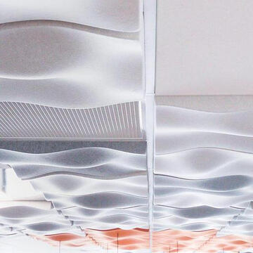 3D Acoustic Ceiling Tiles from Autex
