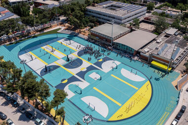 Outdoor Sports Facilities of the German School of Athens / Katerina-Olympia Daskalaki + Myrto Matala