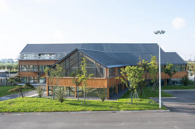 Dafeng Timber Structure Research and Design Center / CATS