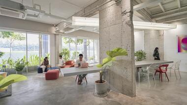Inspire Hub Hybrid Office / DQV Architects