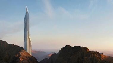 Zaha Hadid Architects Unveils Design for a Crystal-like Skyscraper for NEOM’s Trojena Region