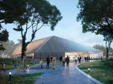 Galería de Las oficinas españolas MACH + IDEA diseñan un nuevo polideportivo en Žatec, República Checa  - 1