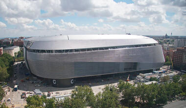 L35 Architects sobre la remodelación del Estadio Santiago Bernabéu de Madrid, a pocos meses de finalizar