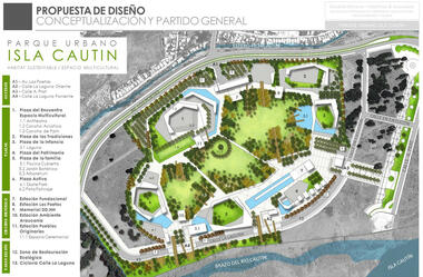 Galería de Osvaldo Moreno + Martínez & Asociados, primer lugar en concurso para Parque Urbano Isla Cautín / Temuco   - 11