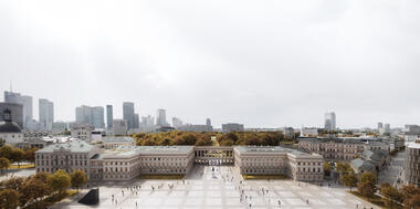 WXCA Wins Competition for the Reconstruction of Warsaw's Saxon Palace, a Pre-World War II Landmark