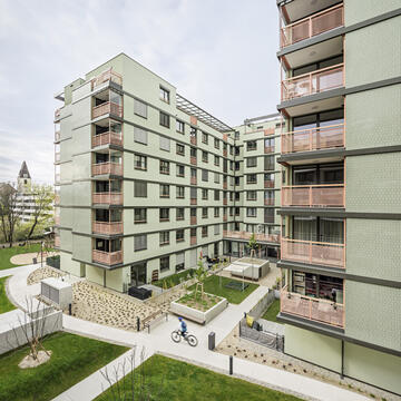 Housing for Single Parents / Clemens Kirsch Architektur