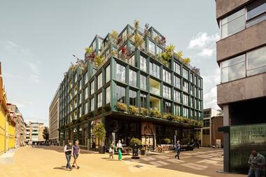 Mercado en Groninga / De Zwarte Hond + Loer Architecten