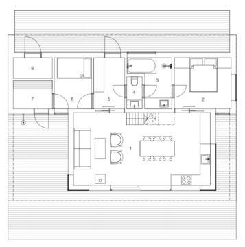 Galería de Cabina encapuchada / Arkitektværelset As  - 13
