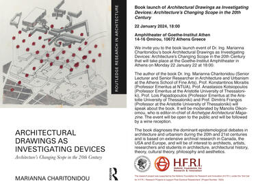 Book launch of Architectural Drawings as Investigating Devices: Architecture’s Changing Scope in the 20th Century 