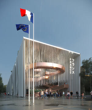 Coldefy y Carlo Ratti Associati diseñan el pabellón francés para la Expo Osaka 2025