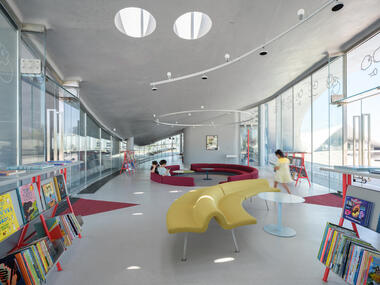 画廊 天空之山卷宗书店室内设计 / 案亭建筑设计  - 4