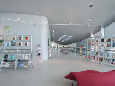 画廊 天空之山卷宗书店室内设计 / 案亭建筑设计  - 7