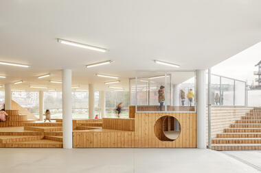 San Antonio School Exterior Areas / ELE Arkitektura