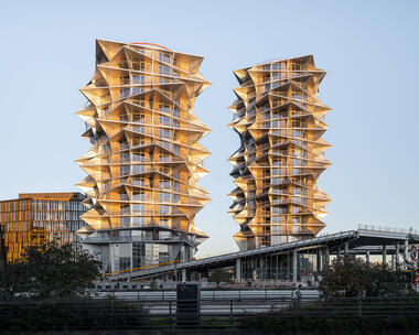 BIG está cerca de completar las Torres Kaktus en Copenhague