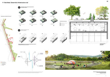 Galería de Latitud, primer lugar del concurso público internacional Parque del Río en Medellín  - 31