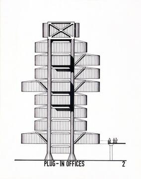 画廊 AD 经典: 插入式城市  / Peter Cook, Archigram   - 13