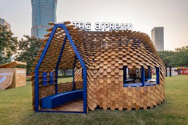 Quiosque TAG ESPRESSO / studio yo-u + atelier TUO
