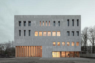 欧洲首座全实木建筑，Marga Klompé 大楼 / Powerhouse Company