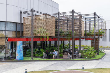 Pizza 4P's Lotte Mall West Lake / ODDO architects