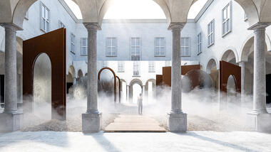Monumental Outdoor Glass Installation to Be Unveiled at Milan Design Week