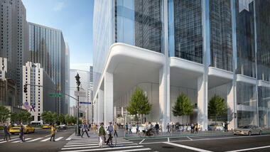 Gallery of Foster + Partners Designs All-Electric Office Tower in New York  - 2