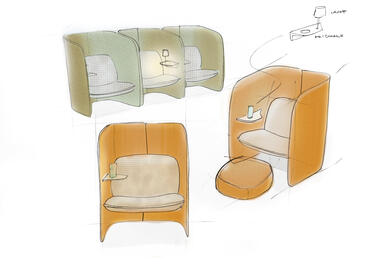 A New Level of Functional Privacy in Airports: The Rise of Lounges and Work Cabins