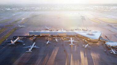 SOM Unveils New Satellite Concourse at Chicago O'Hare International Airport in United States